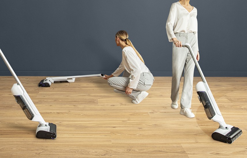 Rowenta X-Clean 10 AI – Vyspělá podlahová myčka, která suší a dezinfikuje čisticí válec