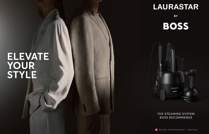 Spojení inovace a elegance: Laurastar a BOSS představují exkluzivní kolekci parních systémů