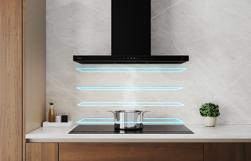 De Dietrich představuje Autolink: varné desky a odsavače, které si rozumí