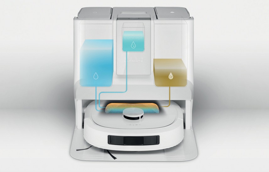 Chytrý úklid nové generace: robotický vysavač a podlahová myčka Concept VR4130
