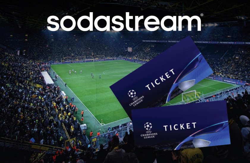 Vyhrajte se SodaStream lístky na finále Ligy mistrů. Do konce registrací zbývá několik dní